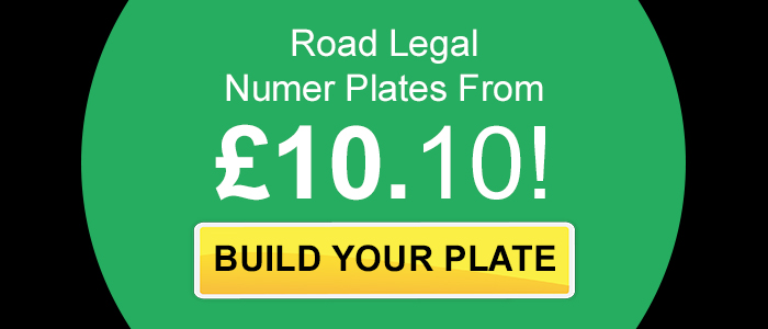 NUMBER PLATE BUILDER FOR REPLACEMENT NUMBER PLATES